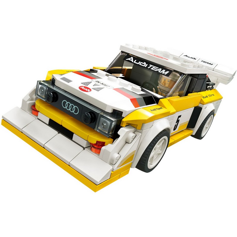 Lego Speed Champions 76897 - 1985 Audi Sport quattro S1 - Bộ xếp hình Lego Xe đua 1985 Audi Sport quattro S1