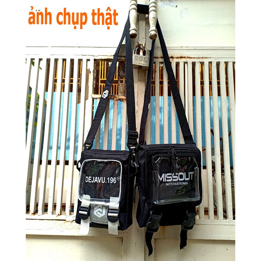 [Mã FAMAYWA2 giảm 10K đơn 50K] Túi Đeo Chéo Nam Nữ DEJAVU.1996 T60 | BigBuy360 - bigbuy360.vn