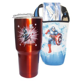 Bộ ly giữ nhiệt captain america_marvel 900ml