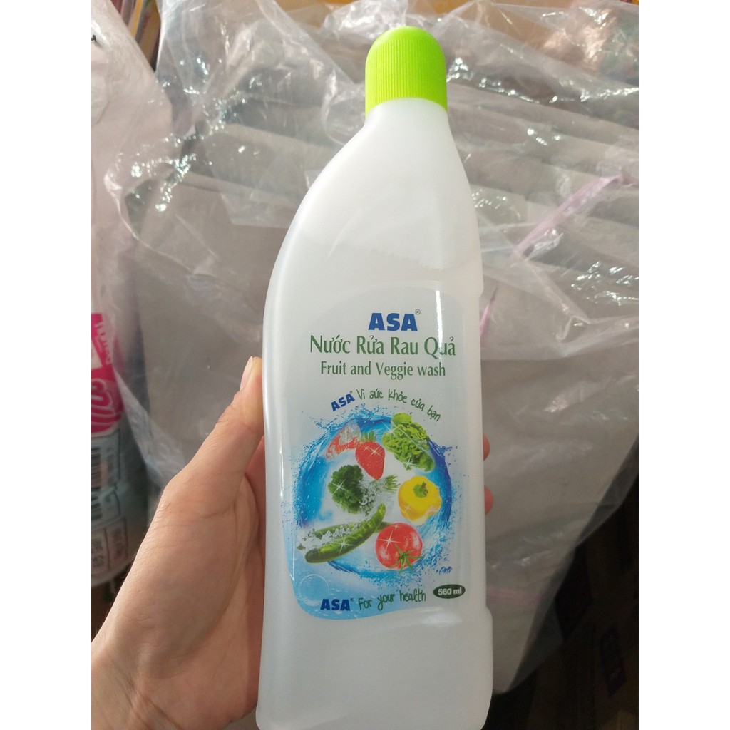 Nước rửa rau củ quả ASA 560ml