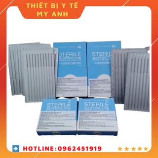 Kim Châm Cứu AIK- Kim Châm Cứu vô trùng- dạng vỉ- hộp 100 kim