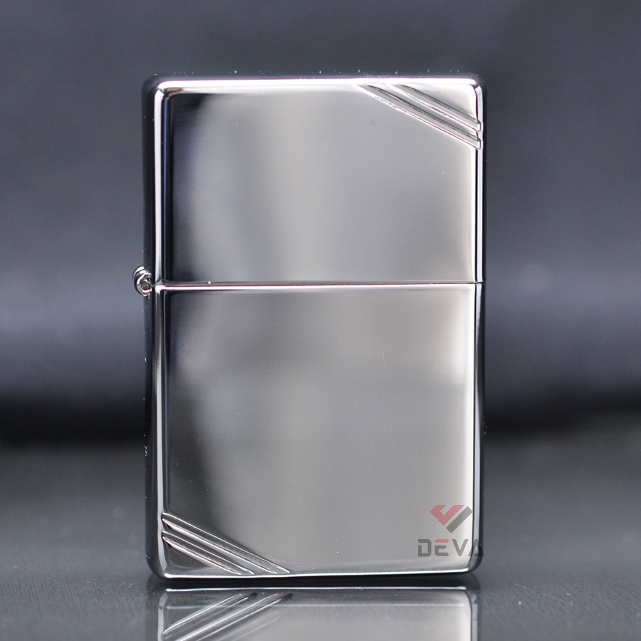 Made in USA - Bật-Lửa Zịppo chính hãng Mỹ Vintage trắng trơn bóng chặt góc Z71