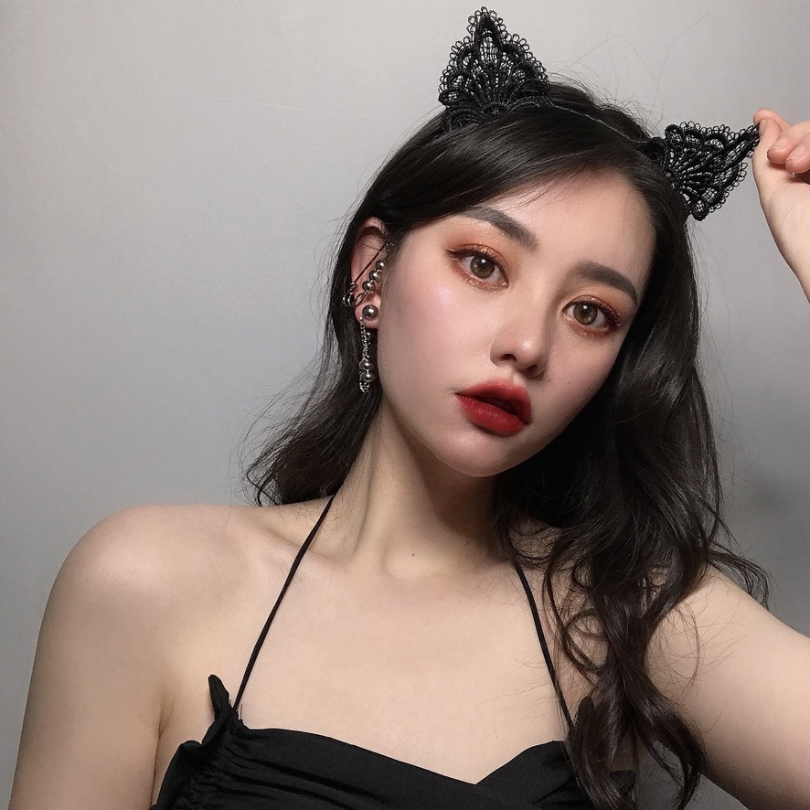 HT01 Băng Đô Tai Mèo Dễ Thương HT01