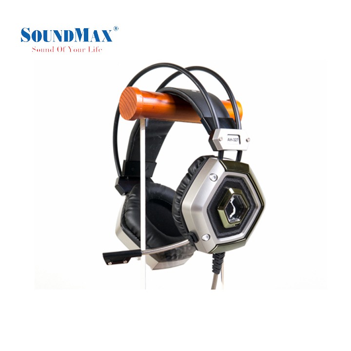 [Mã SKAMPUSHA7 giảm 8% đơn 250k]Tai nghe Over-ear SoundMAX AH 327-Hàng Chính Hãng