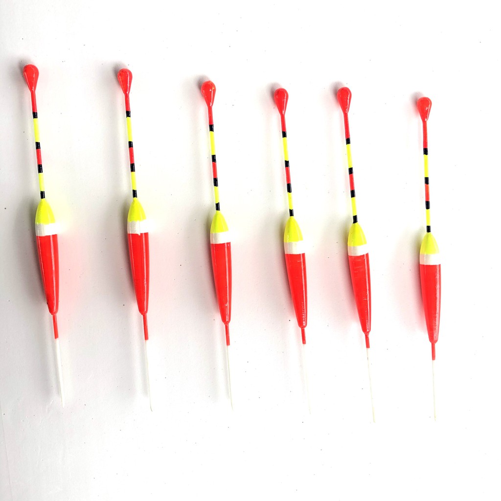 Phao câu đài Vàng Đỏ , Chuyên câu rô , dài 13cm - Top1VN giá rẻ y hình