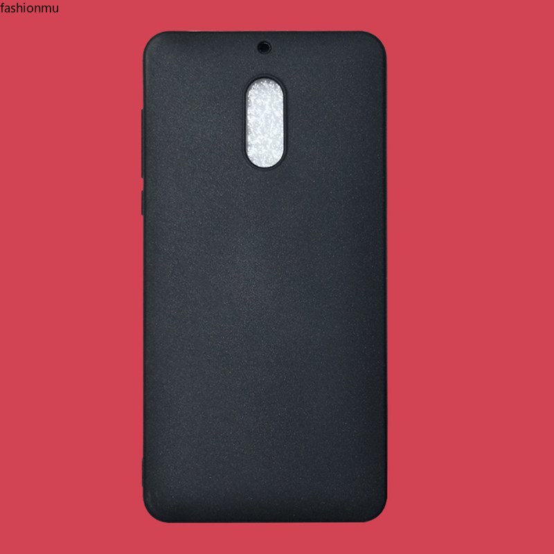 Ốp điện thoại silicon màu đen tinh khiết thích hợp cho Nokia 6 3 5 2 2018 6.1 8 Sirocco