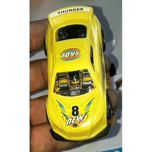 Sét 6 chiếc mô hình xe+máy bay+tàu bằng nhựa chạy chớn mini