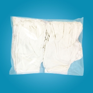 Combo 50 Đôi Găng Tay Vải Cotton (Màu trắng)