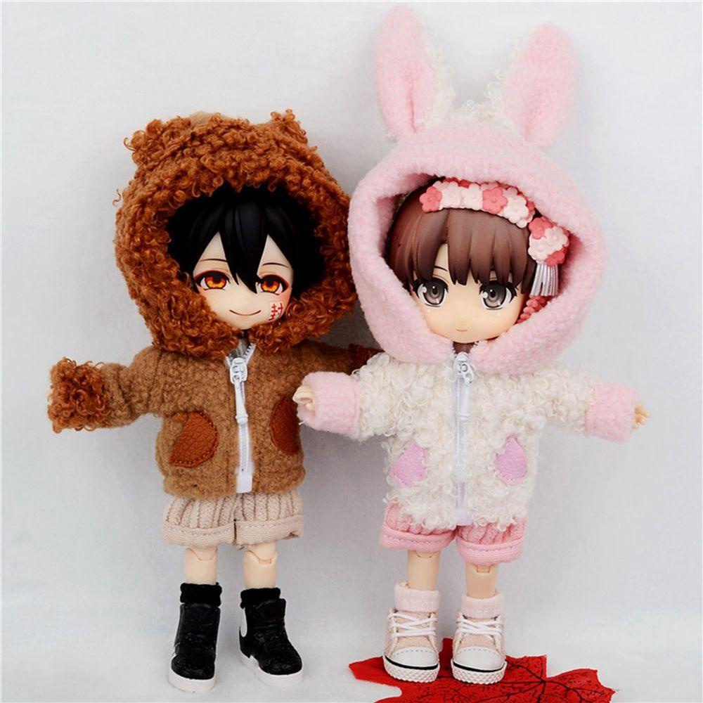 BEBETTERM Áo Hoodie Thời Trang Cao Cấp Cho Búp Bê Tỉ Lệ 1 / 12