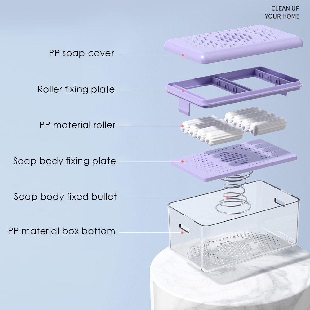 Hộp Đựng Xà Phòng Dạng Bơm Thiết Kế Hai Tầng 1 #
