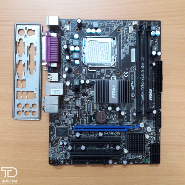 Main G41 MSI ram 3 socket 775 - Bo mạch chủ G41 MSI DDR3