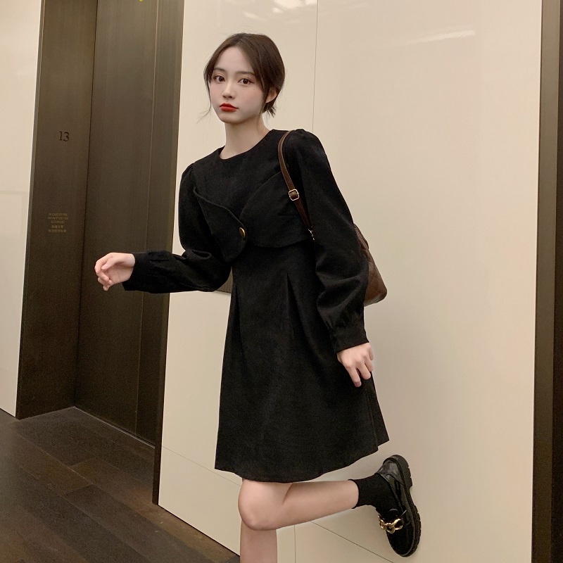 Đầm Kim Loại Thiết Kế Đơn Giản Thời Trang Theo Phong Cách Hàn Quốc Cho Nữ