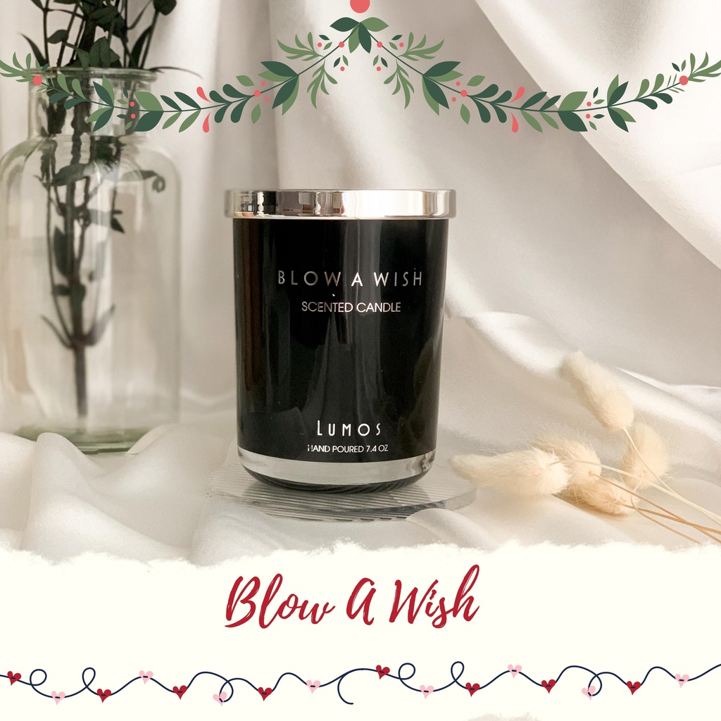 Nến thơm cao cấp Lumos - BLOW A WISH
