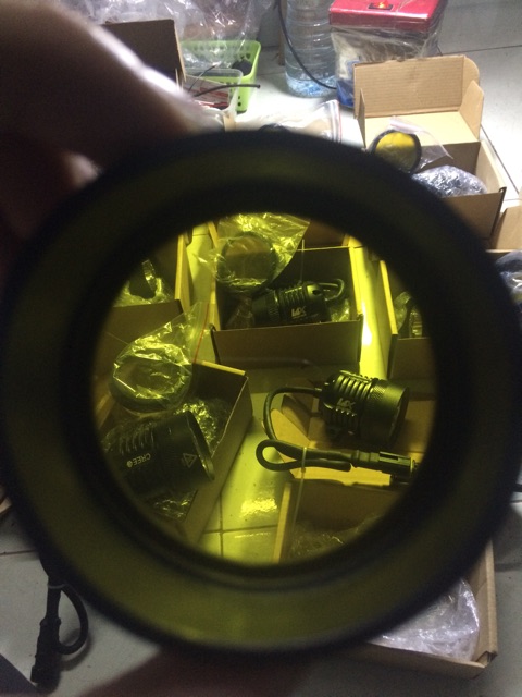 Chụp Len vàng cho đèn trợ sáng L4,L4x,L6x, L4Gr