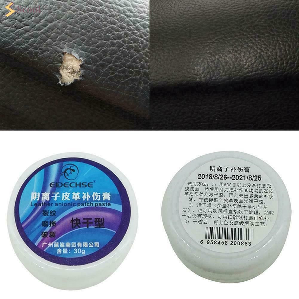 Multifunction Leather Restore Cream Repair Cleaner Couch Seat Car Sofa Shoe 30ML 【Scool】