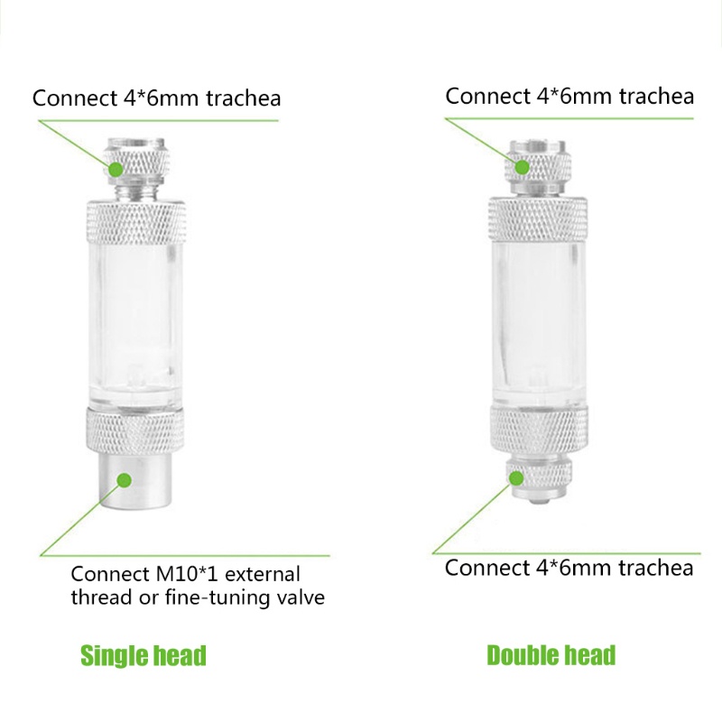 Máy đếm khí CO2 hai đầu cho bể cá