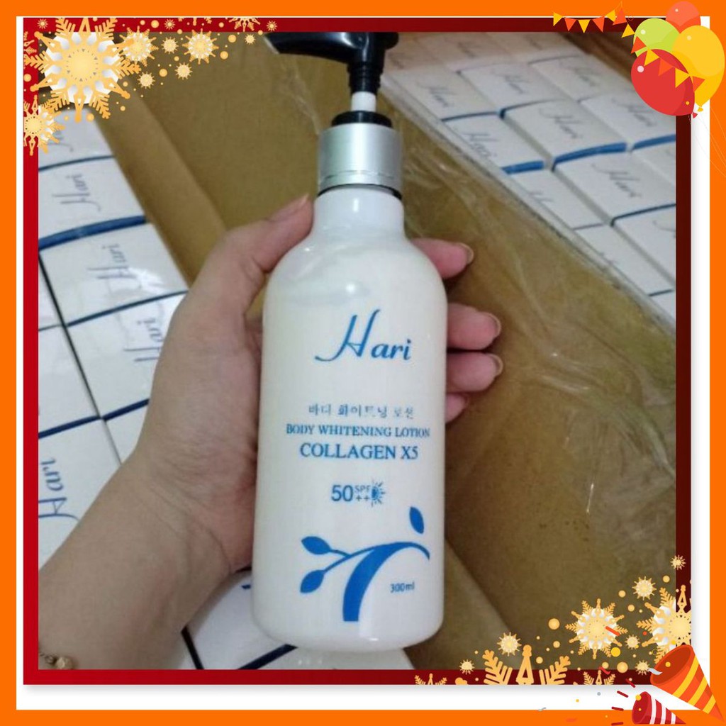 Kem dưỡng da Body colagen X5 Hari