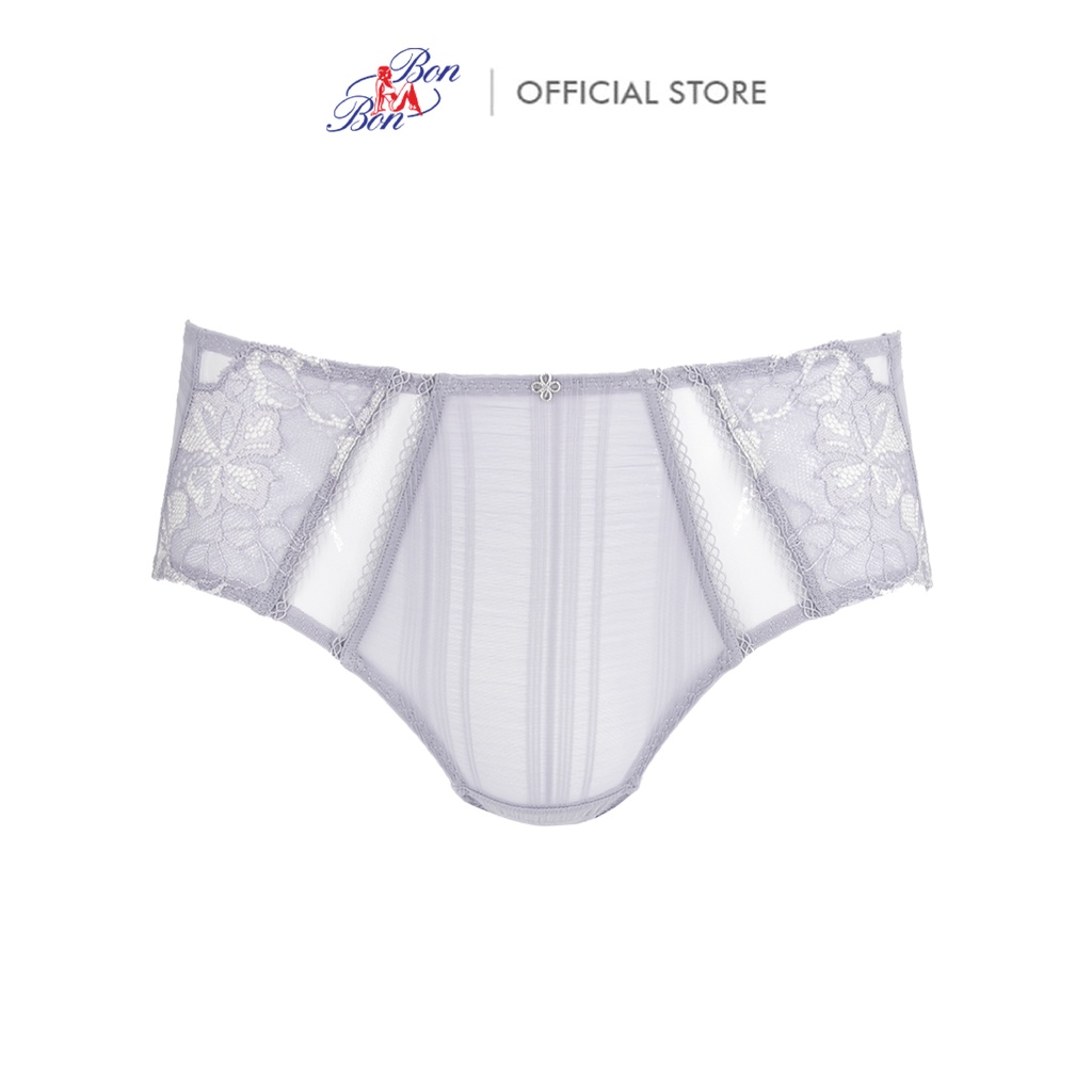 Quần lót lưng cao, ren lưới Bon Bon - SV3391