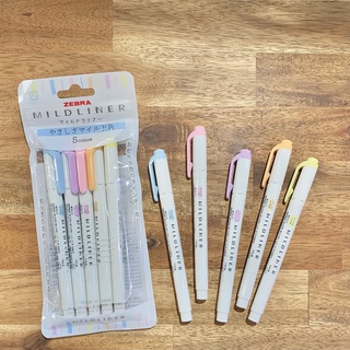[Màu mới 2022] Bút đánh dấu highlight 2 đầu Zebra Mildliner