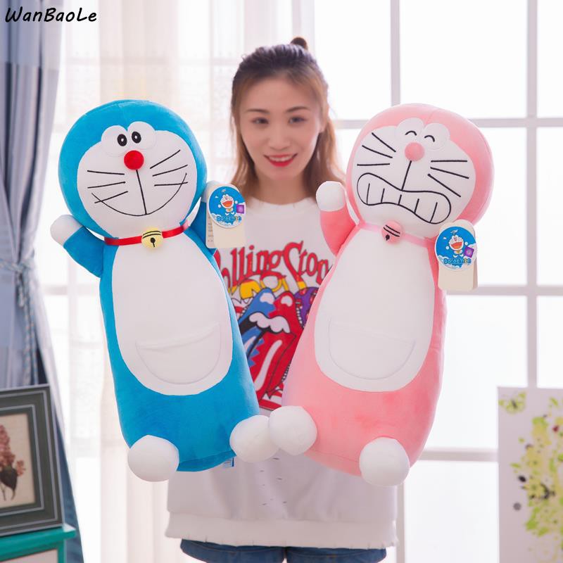 Gối Ôm Mô Hình Doraemon Nhồi Bông Dài Cho Bé