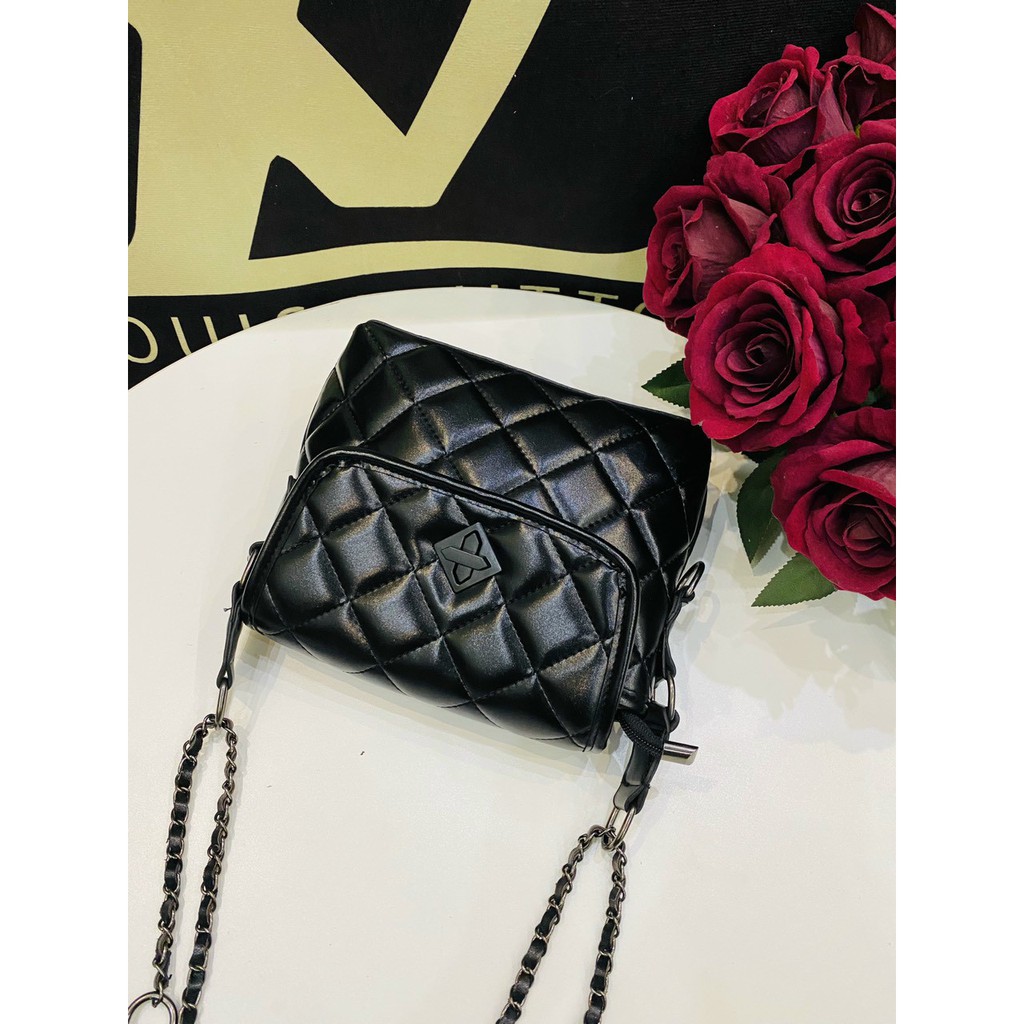 Túi Đeo Chéo Khóa Xoay Thời Trang Hàn Quốc 🧡🧡🧡 Freeship