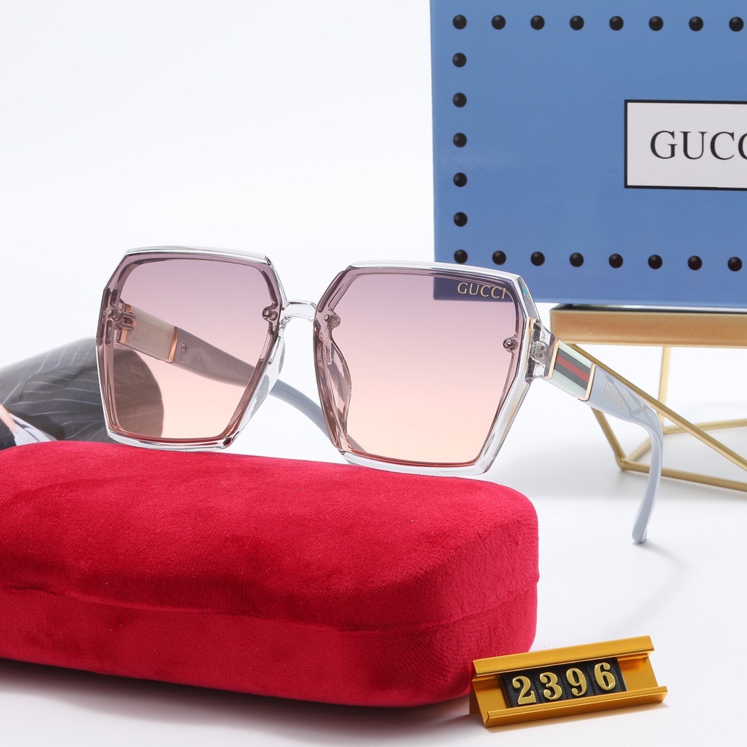 Gucci_ Kính râm 2021 Thời trang Hàn Quốc mới Kính râm phân cực nam và nữ Cặp đôi hợp thời trang Du lịch ngoài trời Kính râm lái xe thời trang Ngôi sao đường phố Chụp ảnh Wild Anti-UV Kính râm