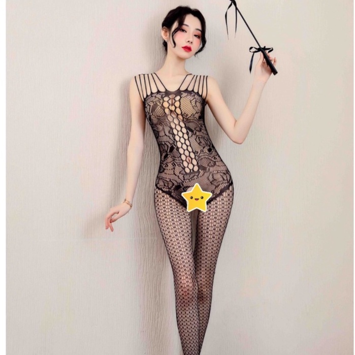 Bộ Cosplay ren lưới liền thân quyến rũ gợi cảm 022