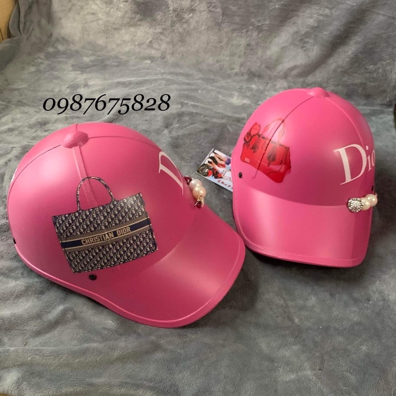 NÓN BẢO HIỂM DẠNG KẾT ĐÀNH CHO NỮ/NAM .trí liễu