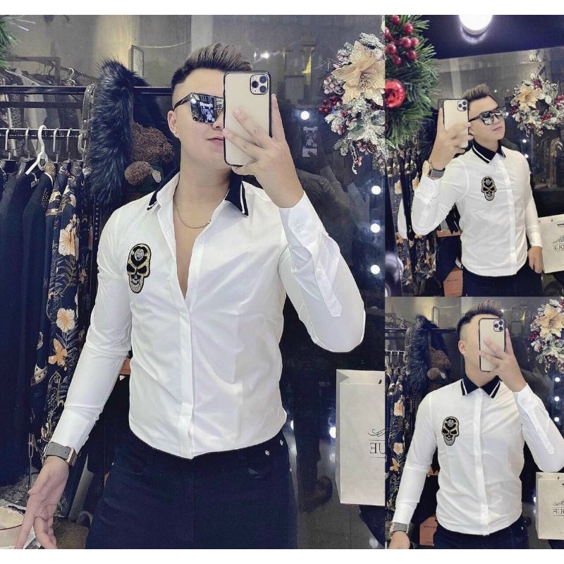 Áo sơ mi cotton thun body cao cấp