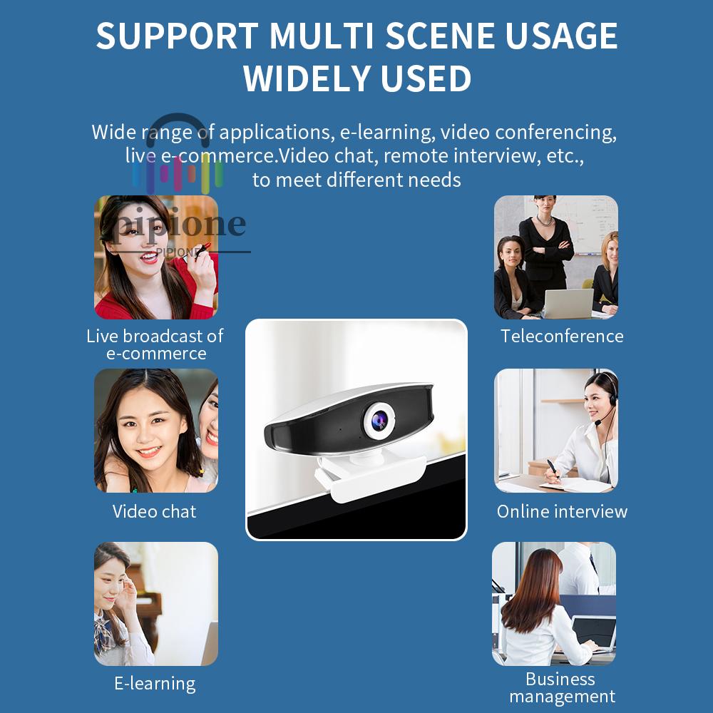 Webcam X1080P Hd 1080p Đa Hướng Kèm Phụ Kiện | BigBuy360 - bigbuy360.vn