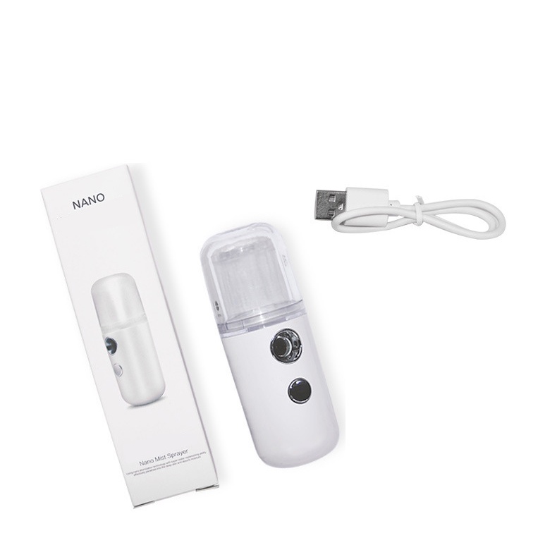 Máy Phun Sương Cầm Tay Xịt Khoáng MINI NANO- Máy Xông Mặt Mini Xông Tinh Dầu {HÌNH THẬT}