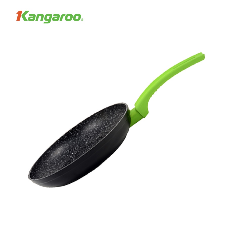 Chảo nhôm vân đá đáy từ  30cm Kangaroo KG912L