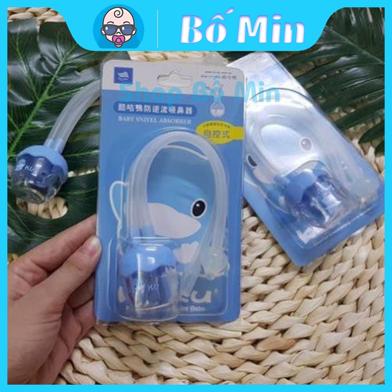 Dụng cụ hút mũi bằng dây KUKU cho bé KU5342 [Shop Bố Min]