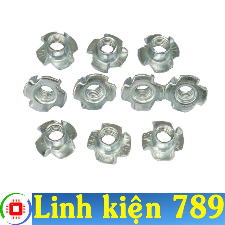 Ốc tán chấu bắt loa gỗ đai ốc bắt loa M8 ( 10 con ) - Linh Kiện 789