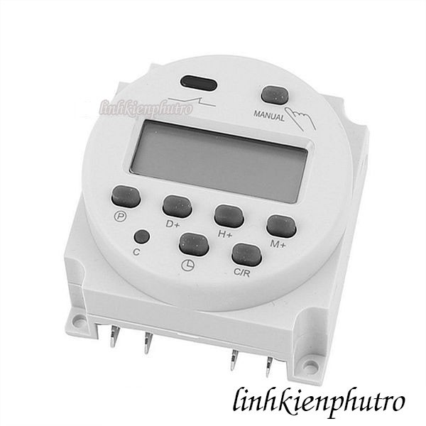 Bộ Công Tắc Timer Hẹn Giờ Điện Tử CN101A - 220V