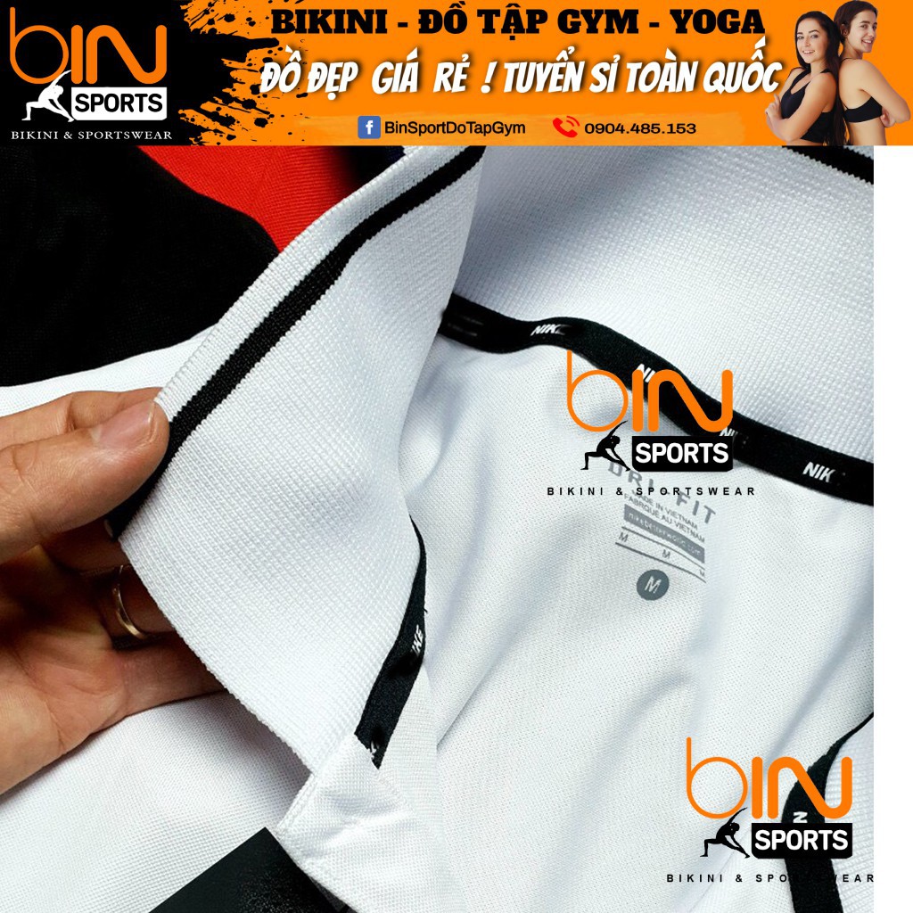 Áo Thun Nam Vải Cá Sấu Hàng Xuất Xịn Bin Sports AN004