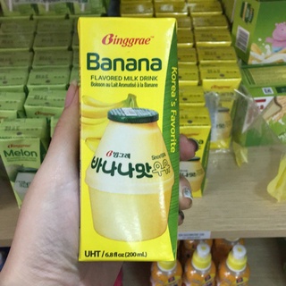 Sữa chuối hàn quốc binggrea 200ml
