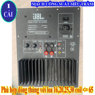 MẠCH SUB ĐIỆN JB 2 SÒ TOSHI NGUỒN VUÔNG - MẠCH SIÊU TRẦM - GIÁ 1 MẠCH