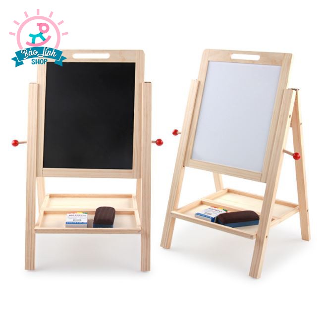 Bảng vẽ đa năng 2 mặt TẶNG FULL dụng cụ vẽ