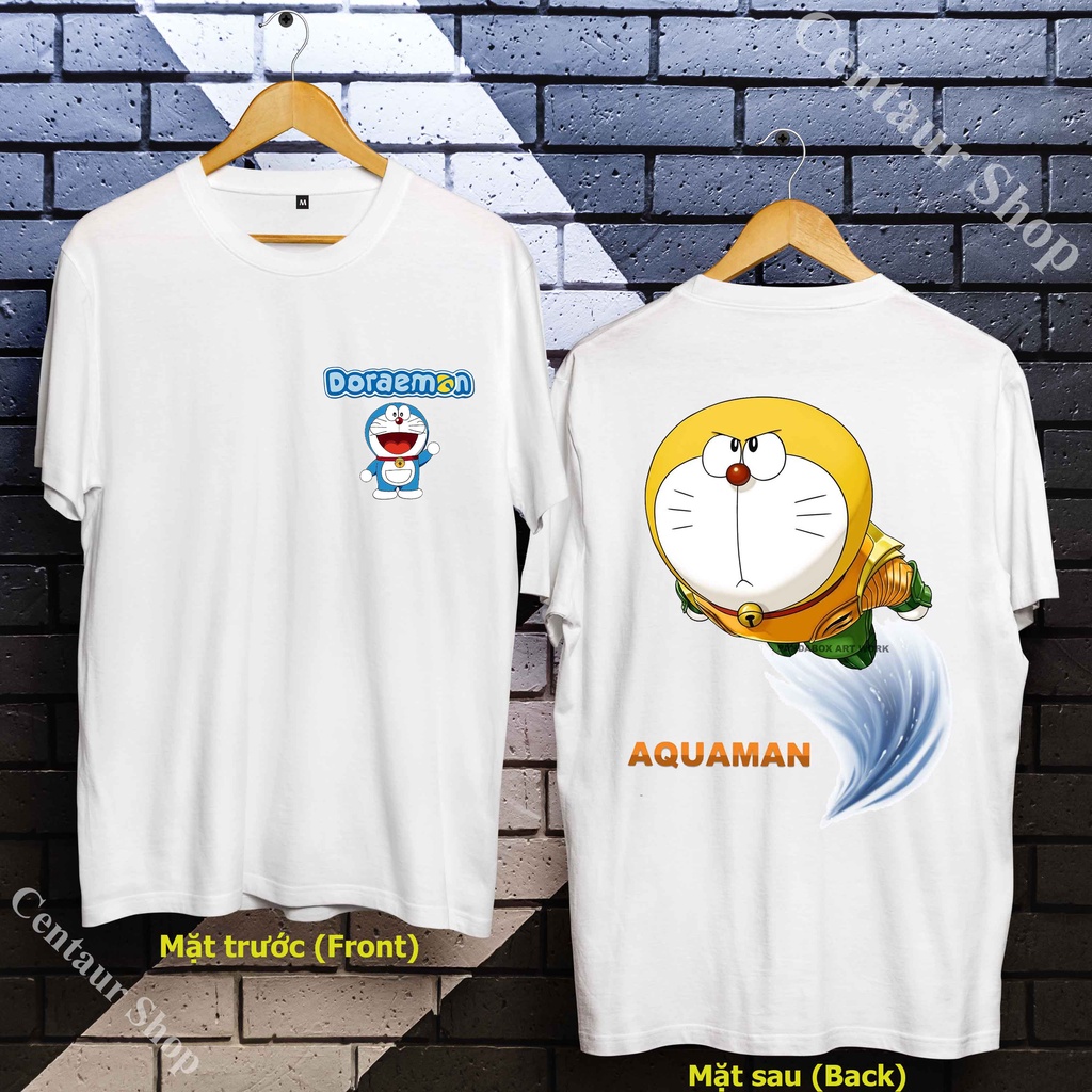 Áo Thun Doraemon Mèo máy Doremon 2 mặt trẻ em đẹp cực chất ngắn tay cute dễ thương K24DRM003