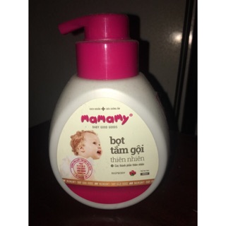 Bọt tắm mamamy thiên nhiên hương rasberry 400ml