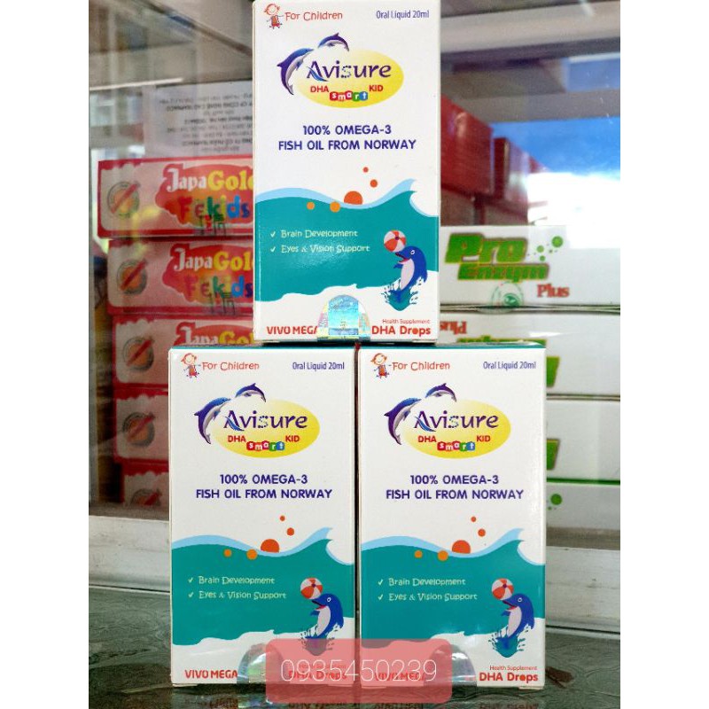 SIRO DHA CHO TRẺ EM AVISURE DHA