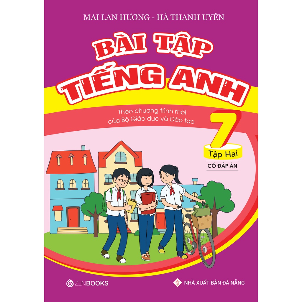 Sách - Bài Tập Tiếng Anh 7 Tập 2 (Có Đáp Án - CT mới của Bộ GD&ĐT) Mai Lan Hương