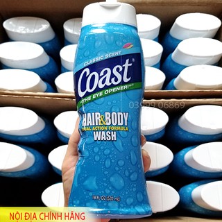 Tắm gội coast hair & body wash của mỹ