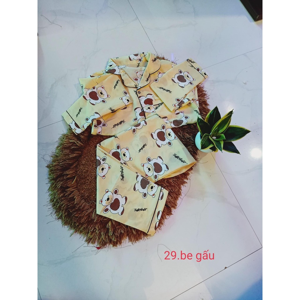 🌈Chọn mẫu🍄Bộ pizama từ 40-62kg tay dài quần dài