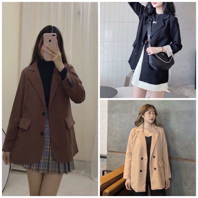 Áo Blazer Nữ Dài Tay Hai Lớp Zinti BZ02 | WebRaoVat - webraovat.net.vn