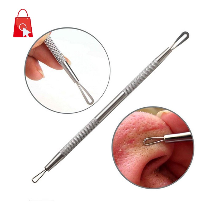 [Hàng mới về] Dụng cụ nặn mụn bằng thép không gỉ tiện lợi