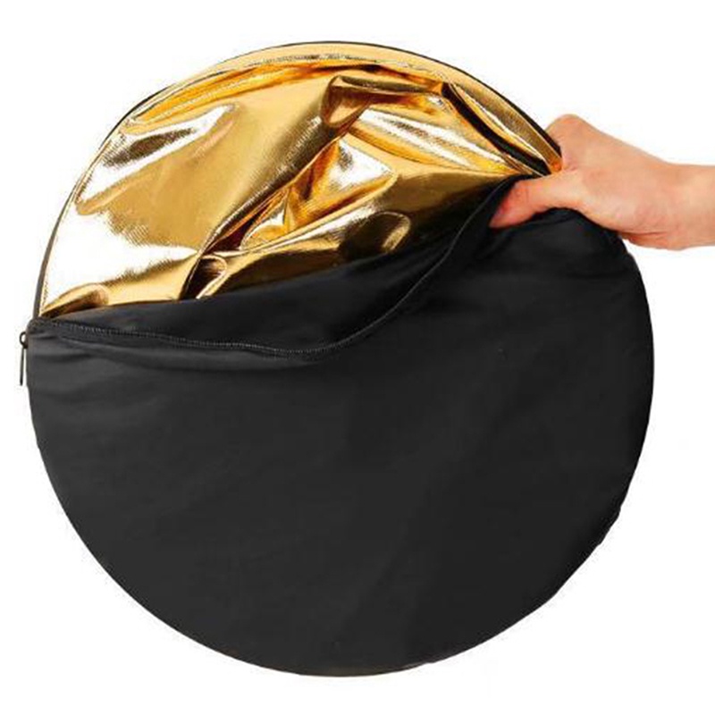 Tấm Đèn Chiếu Sáng 24 &quot;/ 60cm Màu Vàng / Bạc 2 Trong 1