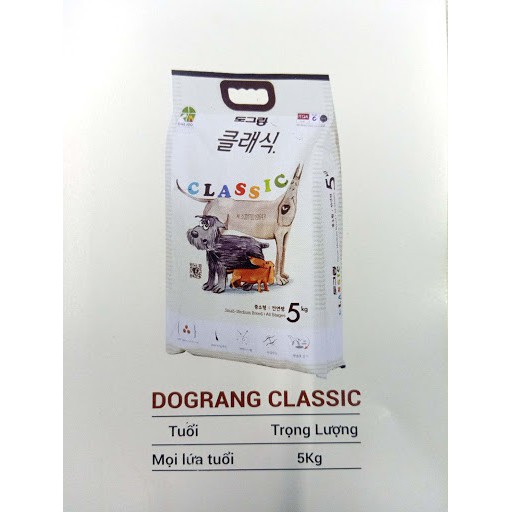 Thức ăn cho chó Dog classic [5kg]