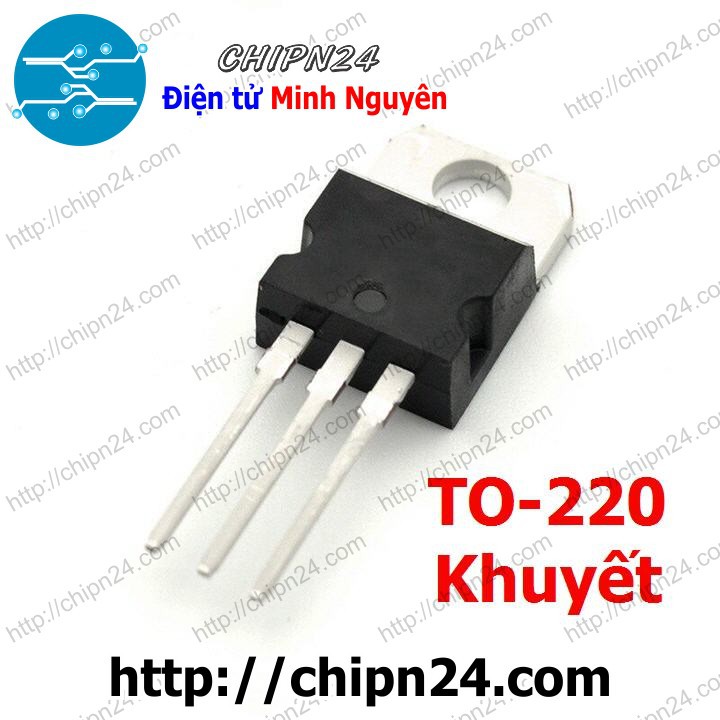 [3 CON] IC L7824CV TO-220 (L7824 7824 1.5A 24V)